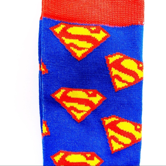 Superman DC Comics Super Hero Crew Socks - Picture 3 of 4